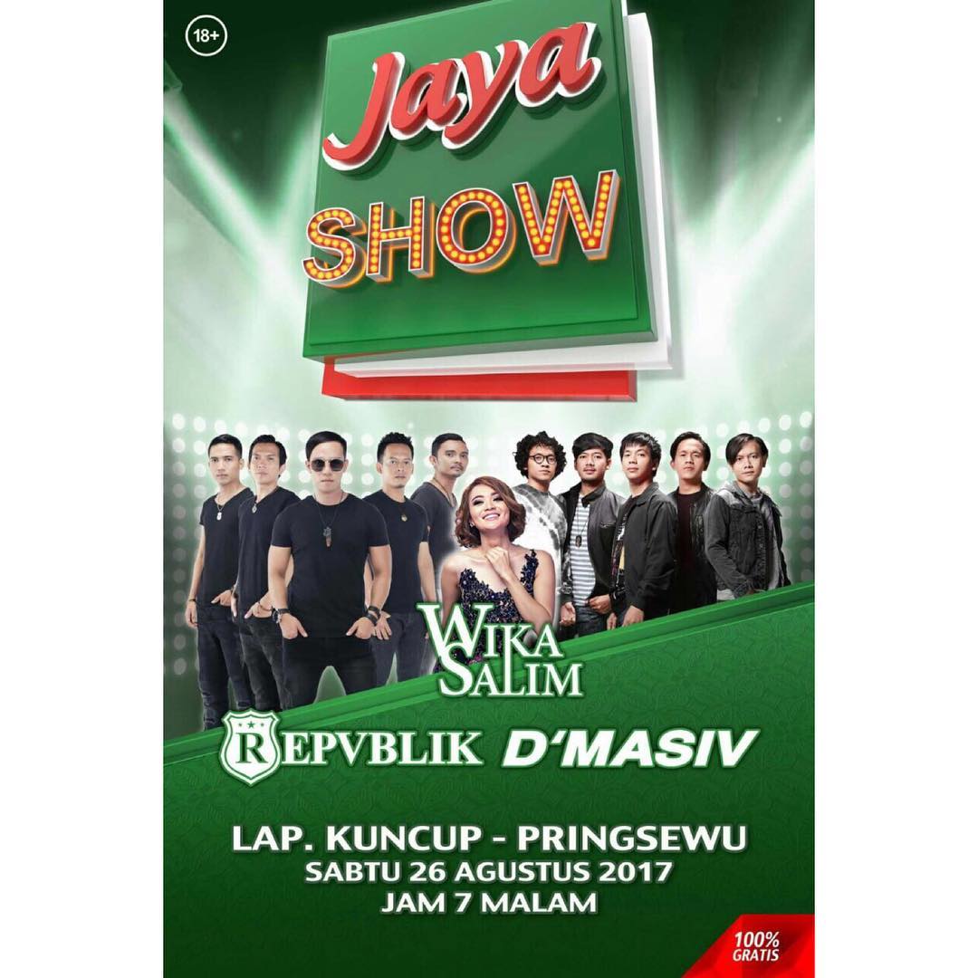 Yuk yg di Pringsewu, Lampung dan sekitarnya besuk malem ramein yaa kak w/ tteh <a href="/WikaSalim/">wika salim</a> <a href="/Repvblik_IND/">REPVBLIK Official</a> <a href="/DMASIV/">D'MASIV</a>👏