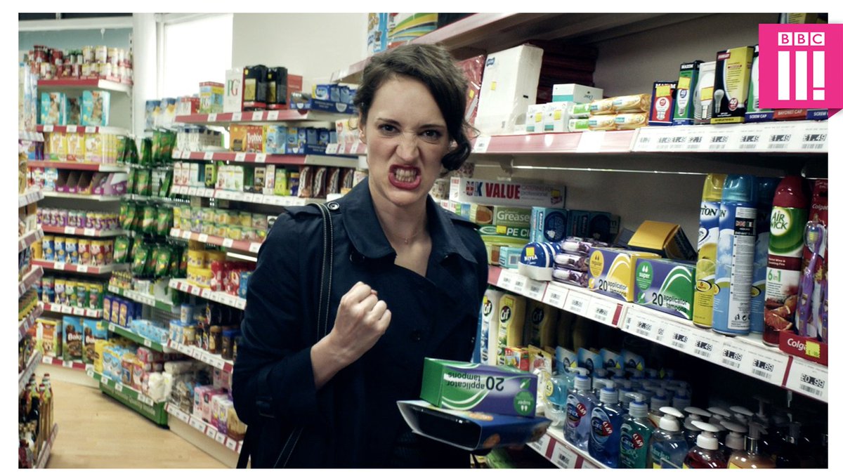 bbcpress's tweet photo. 👏 @BBCComedy confirms that Bafta winning #Fleabag will return to @BBCThree in 2019: https://t.co/r5MaszPc8w #EdTVFest https://t.co/DV2e6CbQ2C