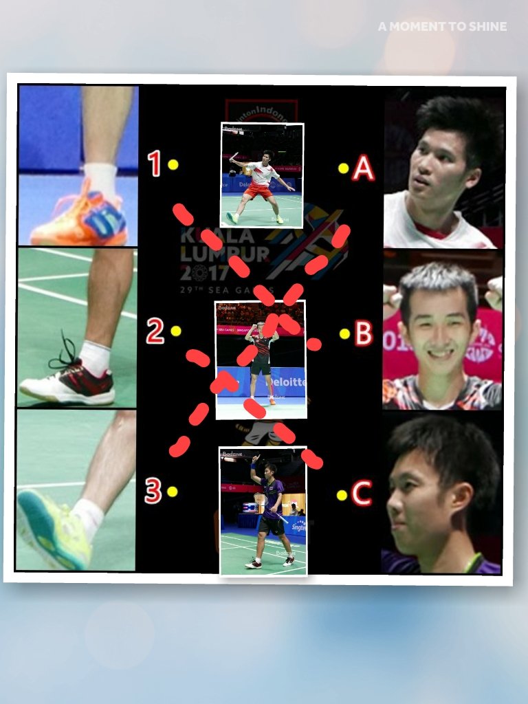 DMuLyadi_96's tweet photo. @bulutangkisRI 1B2C3A @bulutangkisRI #KuisSEAGamesDay3 #188Badminton https://t.co/VM7iPq9iPu