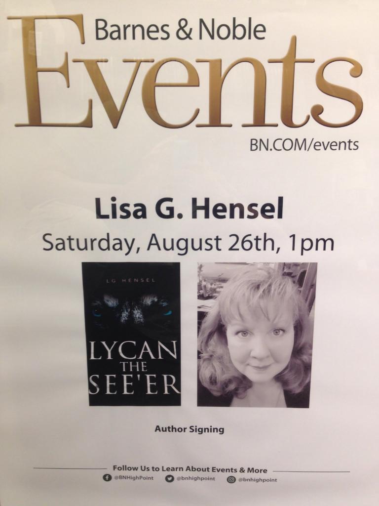 BNHighPoint's tweet photo. Join us as Lisa G. Hensel discusses her new book on Saturday, August 26th @ 1 pm
#bnhighpoint #lisaghensel #localauthors https://t.co/YBozm5Elcl