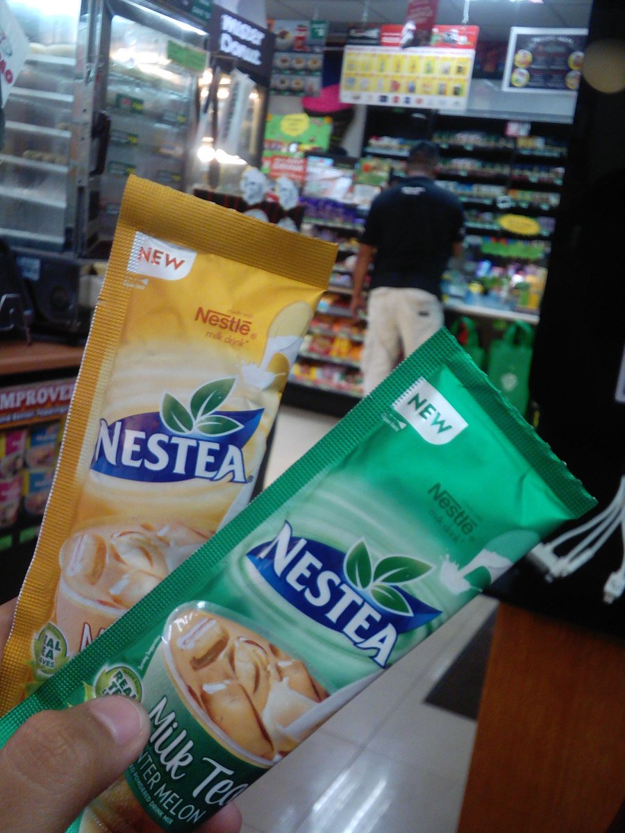 Nestea Milk Tea Wintermelon &amp; Hokkaido-Style ❤ Thankie, @LevvisKinet 😘