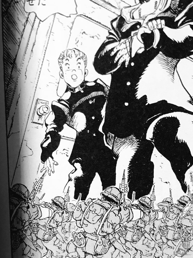 ট ইট র ぱくちー ジョジョの実写映画見たけどスタンドバトルは迫力すごかった けど承太郎の帽子にへばりつく髪の毛と形兆のガイル顔負けの逆三角形ヘアは笑っちゃったです 康一君は初期の頭身しっかりしてる頃だと思えば完成度高いと思う こんぐらいの頃の頭