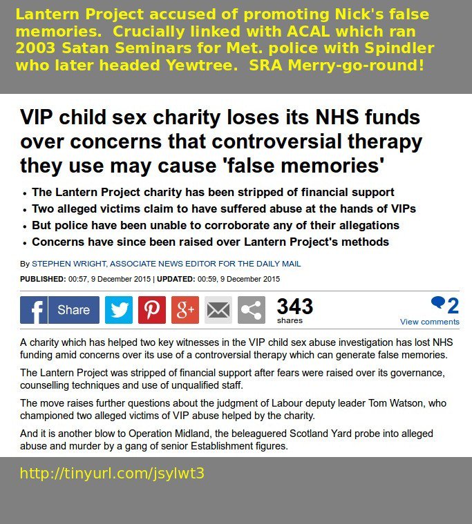 SAFFtweets's tweet photo. @rabbitaway Right on! And see the link between #ACAL which indoctrinated #Spindler and #LanternProject which indoctrinated Nick!  #ToxicNick #SRAmyth https://t.co/lHWIHHiDwp