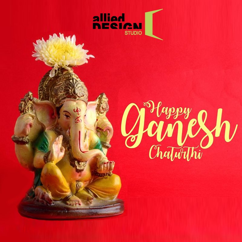 AlliedDesign's tweet image. #HappyGaneshChaturthi #AlliedDesignStudio