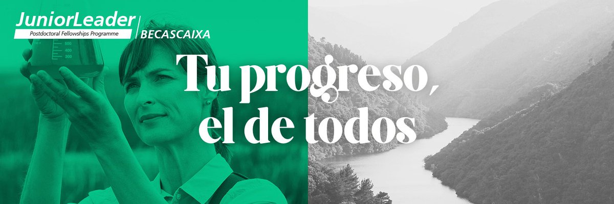 FundlaCaixa's tweet photo. Convocamos 30 #BecaslaCaixa Junior Leader de posdoctorado en universidades y centros de investigación españoles https://t.co/20vgyr6tJV https://t.co/WGnUJeeegm