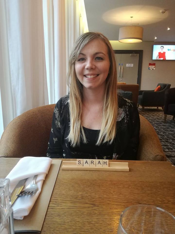 TrinityEventSol's tweet photo. Sarah thoroughly enjoyed her site visit to @ParkInnYork part of #TrinityTripleChallenge, what a lovely touch for dinner and great views too! https://t.co/bNJDHllpMp