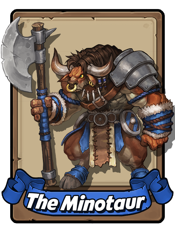 Castle_Burn's tweet photo. The Minotaur: Find yourself in front of a minotaur and you are dead. It's that simple. Your only hope is... being a bigger minotaur. https://t.co/ecKi4BCrY7