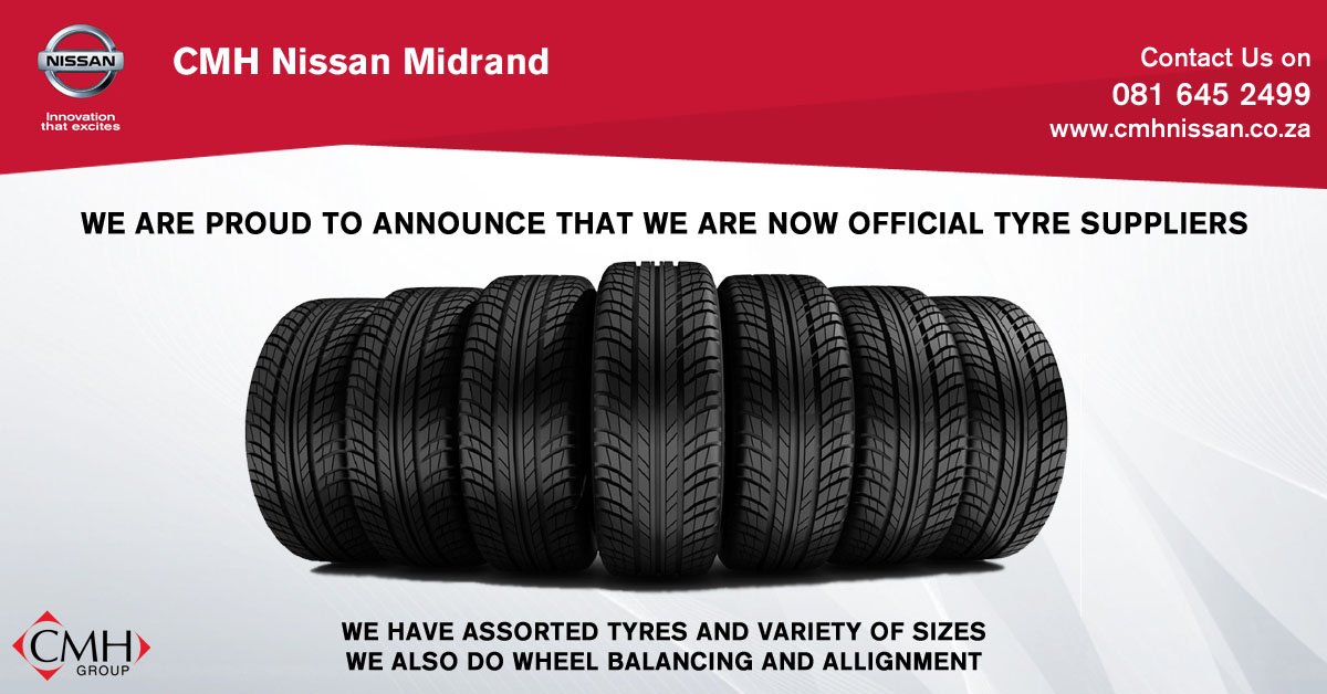 NissanMidrand's tweet photo. Read: Incase you missed it !
https://t.co/yBfHltXnYm
We have tyres you need ! https://t.co/X1NgG3ZrDd
