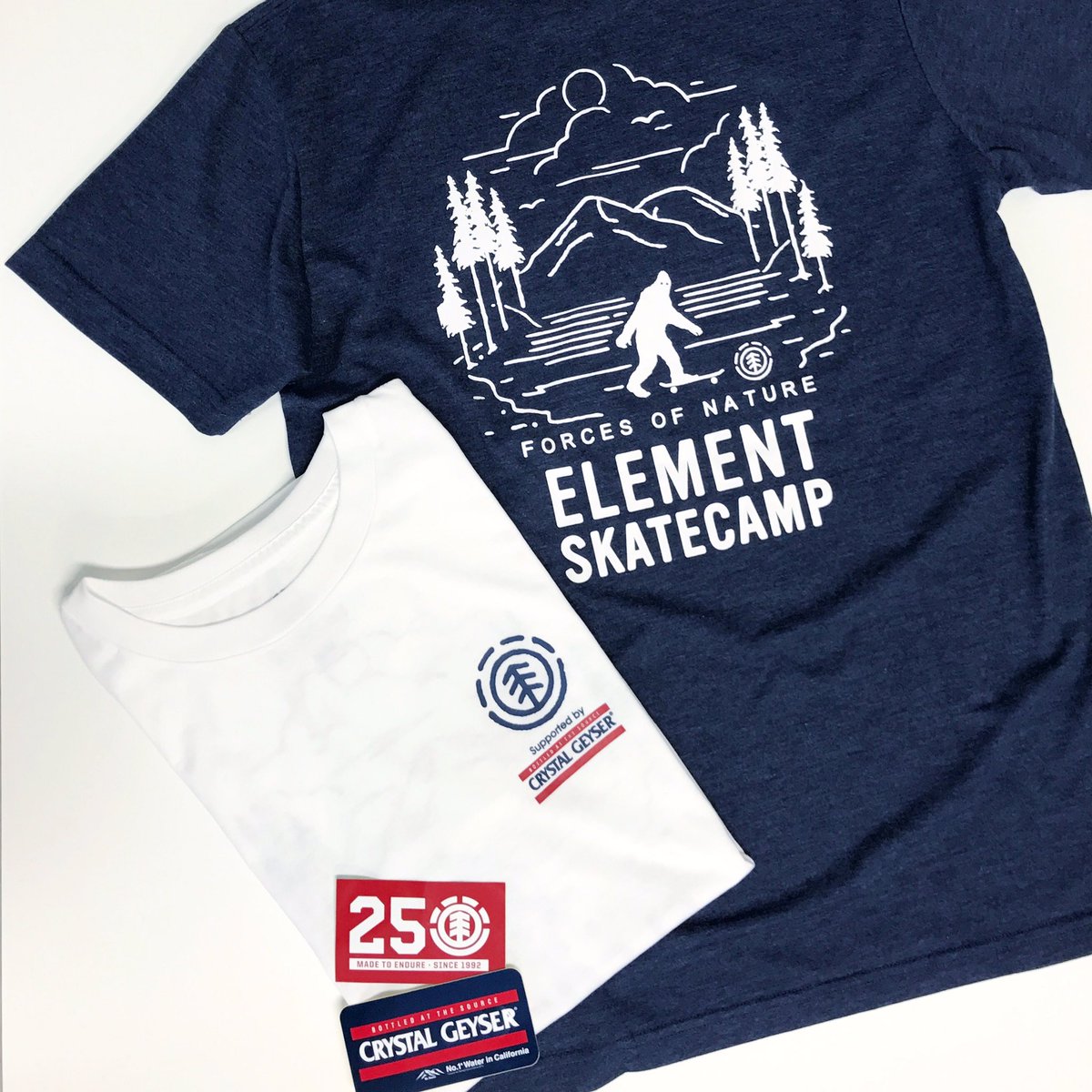 ElementJapan's tweet photo. #ElementSkateCamp 2017 オリジナルTシャツ(非売品)を6名へプレゼント！ 応募方法はこの投稿をリポストするだけ👍🏻 応募〆切は9/3(日)まで🙌🏻 >>> Supported by @CG_jp #MadeToEndure #Element25th https://t.co/EyYCBIykB2