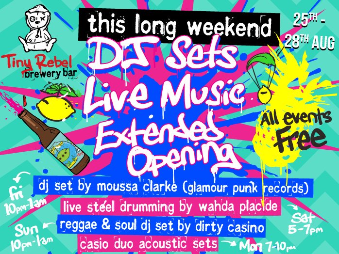 A Dirty Casino DJ set...in a brewery... what were they thinking! 
Sunday night 10pm until 1am.