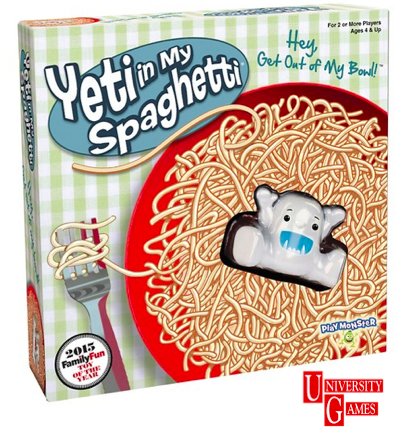 ugamesUK's tweet image. That old #FridayFeeling is here! RT and follow to #Win a game of #YetiInMySpagetti 😻