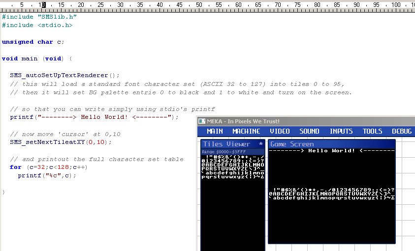 i_am_sverx's tweet image. #devkitSMS: still making SEGA Master System programming easier each day! 😀
--&amp;gt; SMS_autoSetUpTextRenderer just added!
github.com/sverx/devkitSMS