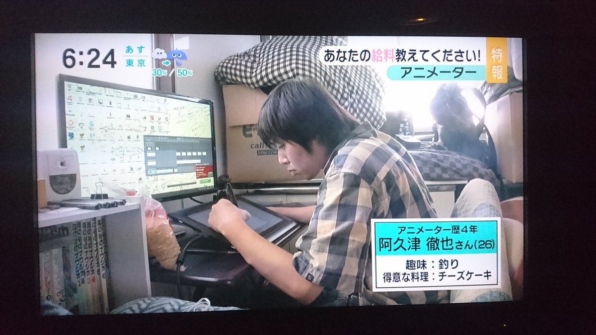 中原久文 アニメ業界の寄生虫 フジテレビでアニメーターの給料聞いてる W 中原久文 アニメ業界の寄生虫 フジテレビでアニメーターの給料聞いてる W
