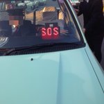 空車、満車だけじゃない？!タクシーが「SOS」を出していたら警察に電話してあげて!