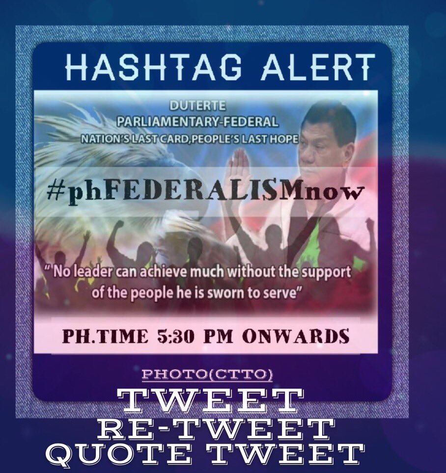 InegMa1307's tweet photo. Federalism is the answer!
@GradeRuby @AAA_Pro_DDS @DDSHellas_ @ChavariaRolly @GideonKlaus @yna_lem @yamgishi @Maria_Gacayan https://t.co/zBTSy2tZ5o