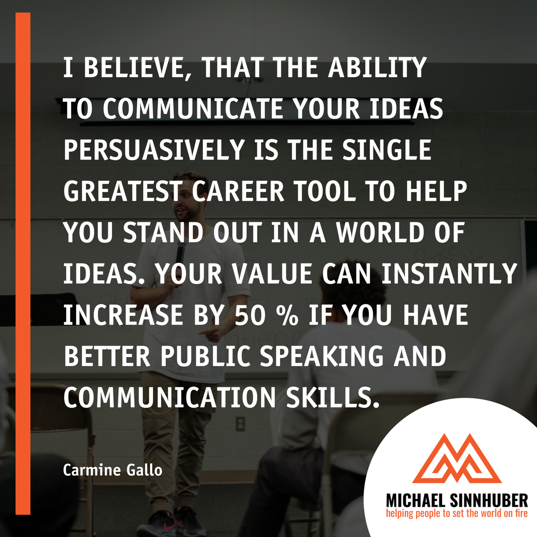 I simply love this and I have proof for it! #publicspeaking #communication #presentation