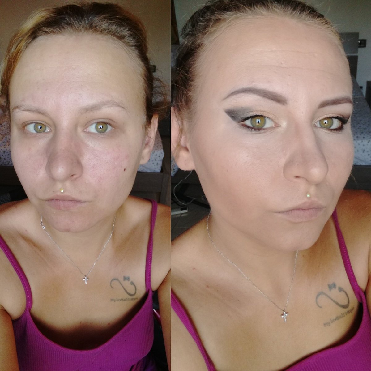 walk_beside_me_'s tweet photo. WAKE UP TO MAKEUP 😎❤️
USING THE  YOUTHFUL GLOW FOUNDATION. 🤗🙌💄🎉 #makeupitaly  #yvesrocheritalia
⛔ NO FILTER USED
@YvesRocherFR https://t.co/AyCc6llt9n