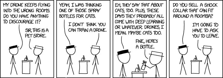 xkcdComic's tweet photo. Drone Training https://t.co/SHSARpVxlS https://t.co/DXmAb2XtLd https://t.co/eepj5qTTjI