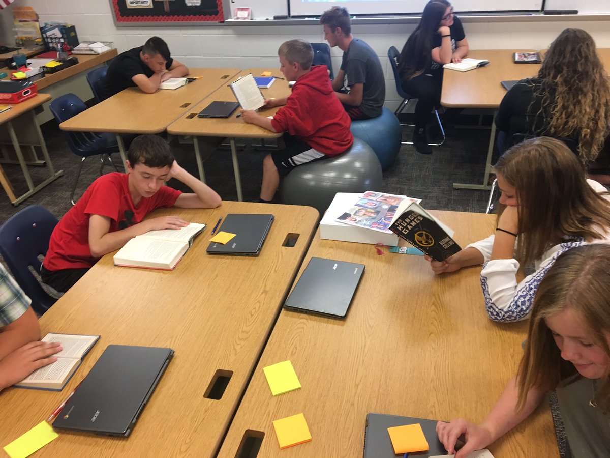 WCSTeachWTech's tweet photo. #Choice #Flex #IndependentRead #8thLA @WapakHS https://t.co/IgoPwHE7YU