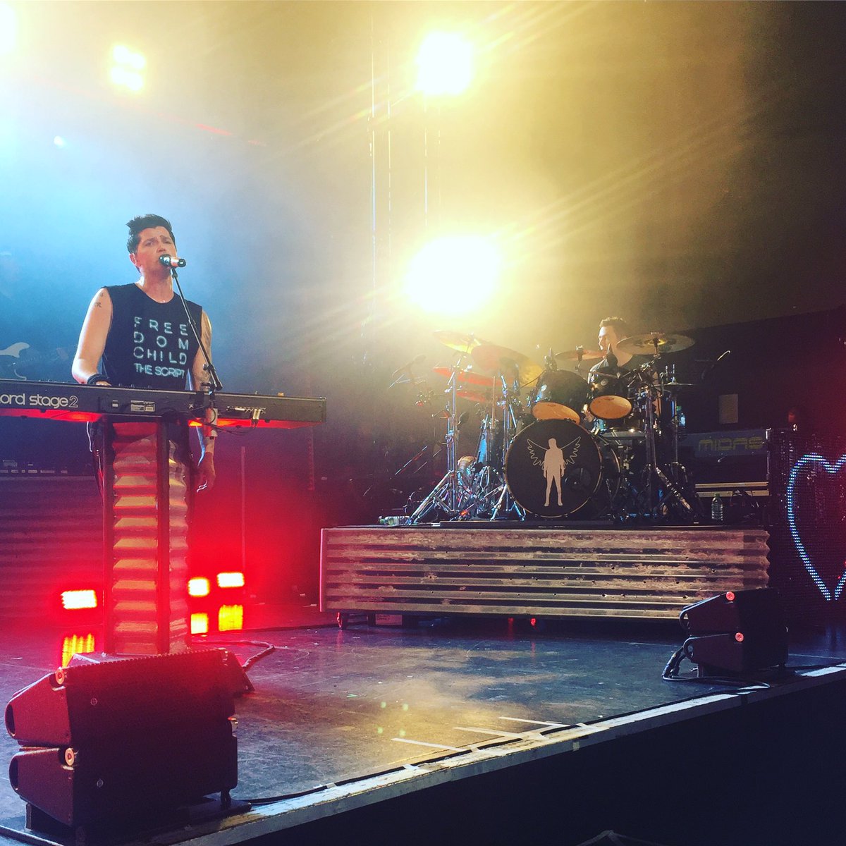 beccagriff22's tweet image. Thank You so much Favs! @thescript @TheScript_Danny #FreedomChildTour2017