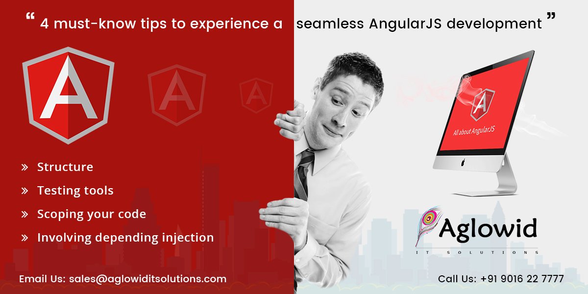 Aglowid's tweet image. Tips to Experience a Seamless AngularJS Development
#angularjs #angularjsdevelopment #angularjsdevelopmentcompany
goo.gl/utRJvf