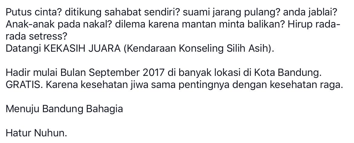 Ridwan Kamil tweet media