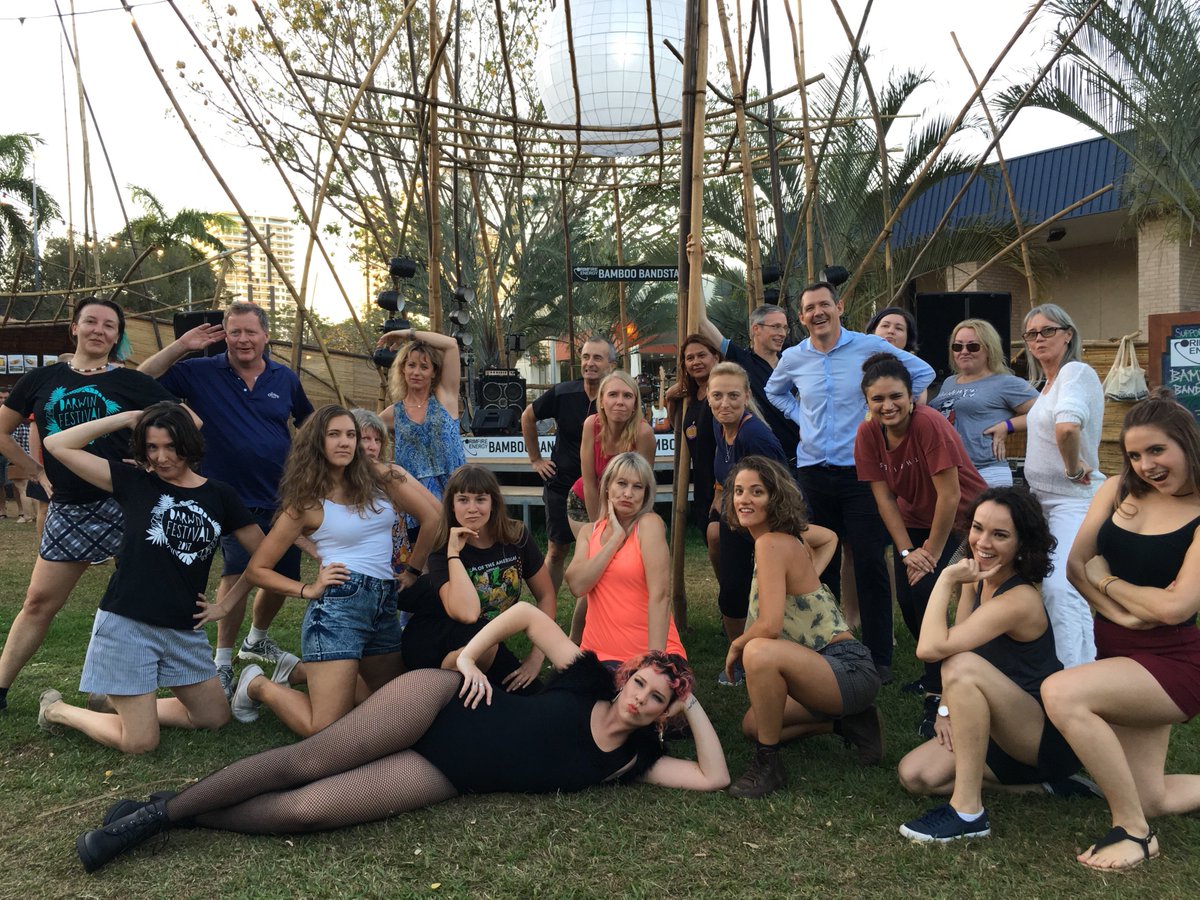 RobCross10's tweet photo. Unknown dance troupe steals show #dfest17. @Darwinfestival #Darwin https://t.co/lgM6UKAaXt