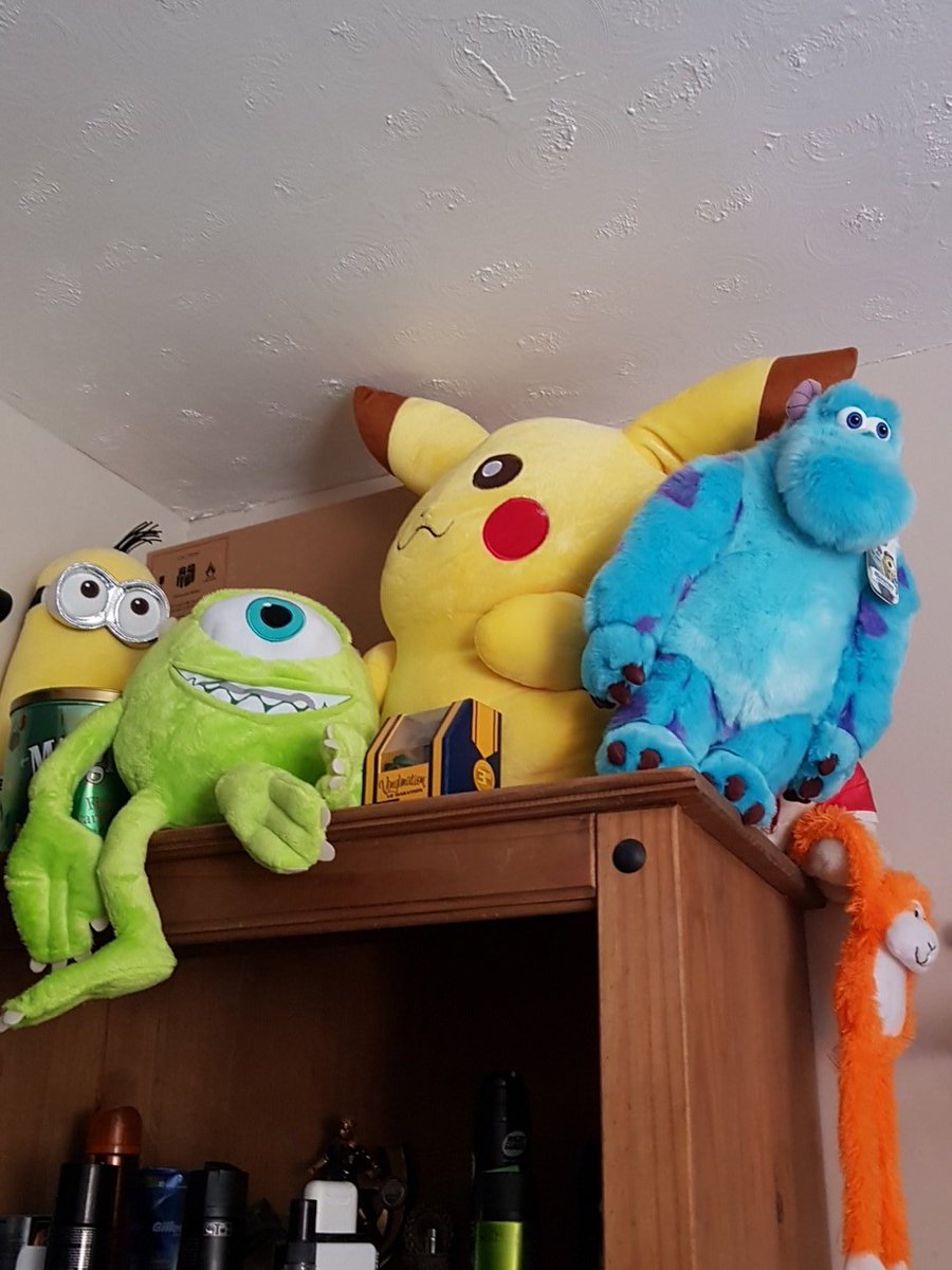 stearmanr's tweet photo. @gamerssdelight Only got couple but my pikachu is bigger though https://t.co/ZDx2UOTHK9
