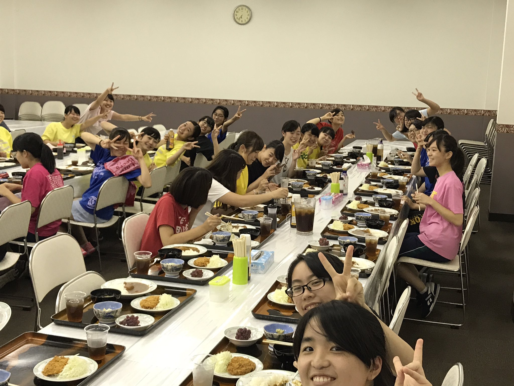 畠田貴生 マーチング合宿3日目です 今日は埼玉県深谷市から茨城県鉾田市に移動しました 明後日までいつものホテルニュー麻生 さんにお世話になります 麻生さんの食事はほんとに美味しい 今日はカツカレー みんなお代わりしていました 笑 T