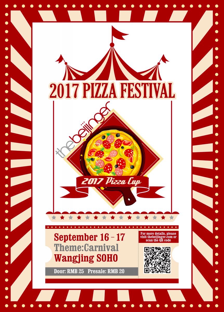 _AnyHelper's tweet photo. Pizza fan, CANNOT MISS! 
2017 Pizza Festival in Beijing
With carnival theme! 16-17 Sep. Ticket 25 RMB
#AnyHelper recommend Event in China! https://t.co/bSbh6fAWBX