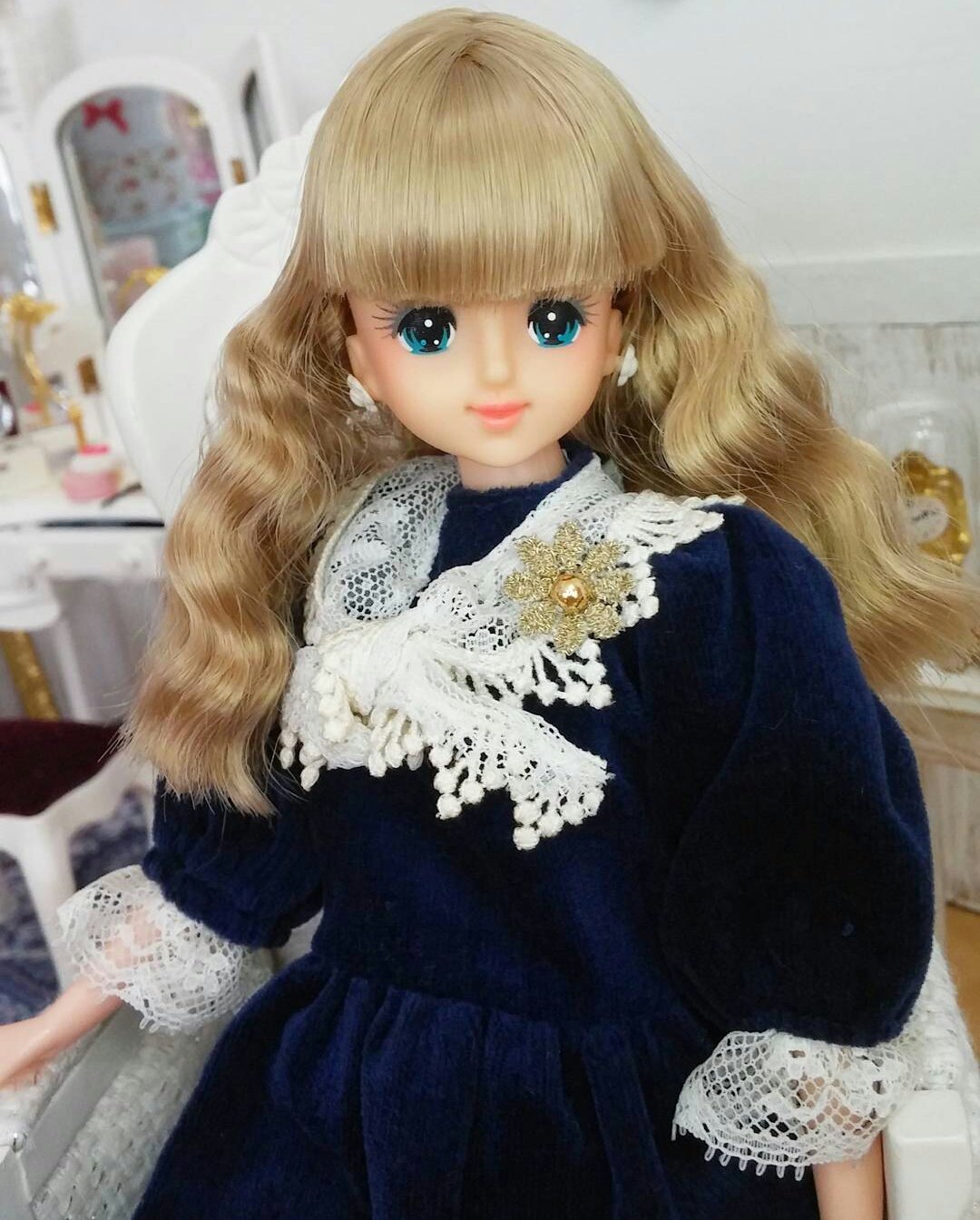 1984年タカラバービー エクセリーナ灰睫ソバージュver