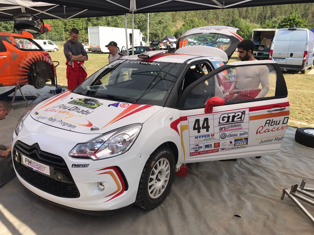 AbuDhabiRacing1's tweet photo. All set for #Shakedown ๐
@CFRallye #TerredeLozรจre
#JuniorRallyProgram #AbuDhabiRacing https://t.co/zlaPqYp5By