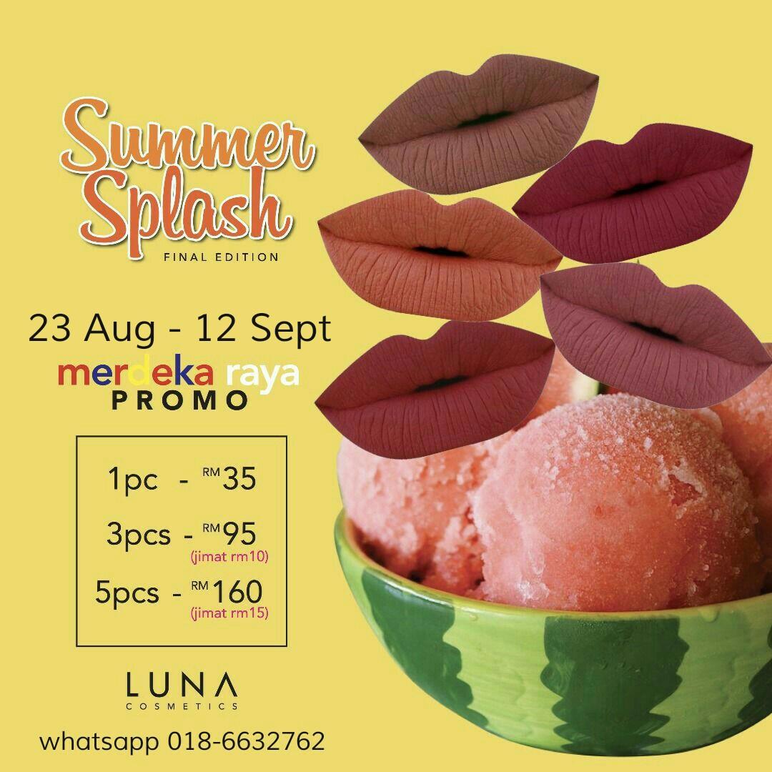 LunaCosmeticsKL's tweet photo. SALES!!
Promo #2 ๐
HelpRT๐
#rtiklan @rtkecantikan @RTNiaga #sayajual @KuantanTV #jompromote @NiagaTwt #twtpromote @twt_fashionista https://t.co/65DIo2fr7t