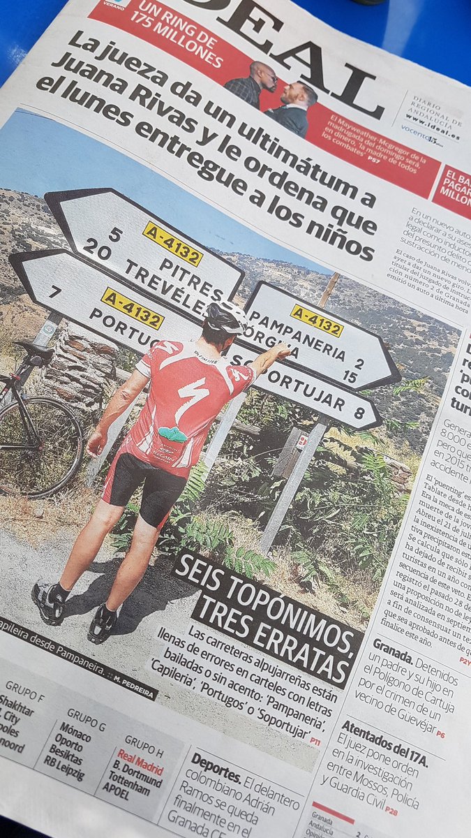 Importante #zaska el que nos encontramos hoy en la portada del <a href="/ideal_granada/">ideal_granada</a>. Hay que corregir esas erratas YA!