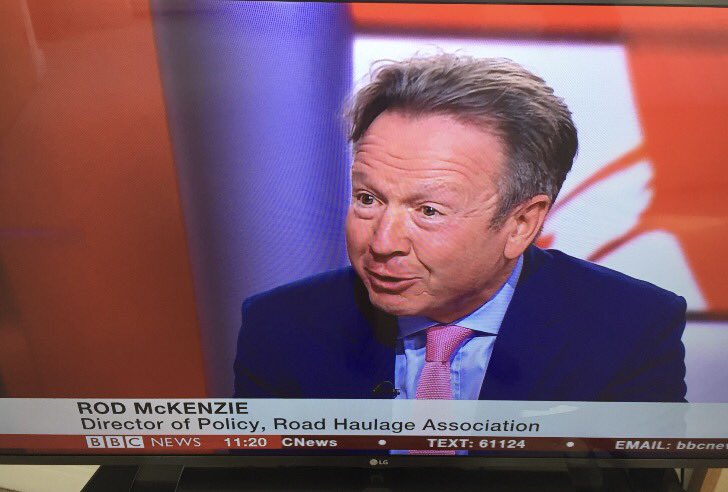 RodMcKenzieNews's tweet photo. Driverless trucks concern over safety - technology &amp; environmental gain says @RHANews to @annita_mcveigh on #bbcnews https://t.co/pqIl8fqJud