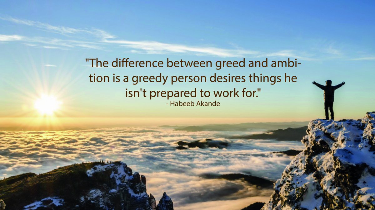 crackingninja's tweet image. Don't call others Greedy when you have no Ambition yourself :)
