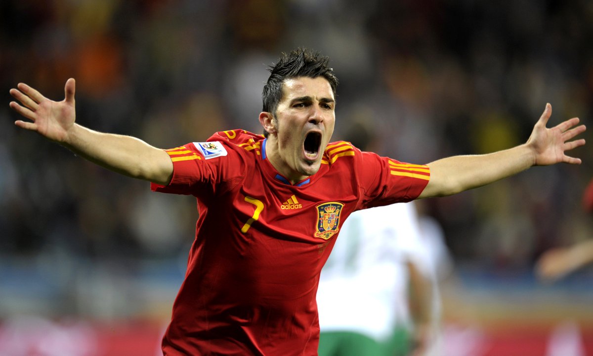 Squawka Football on Twitter: "David Villa's international record for Spain: 97 caps 🇪🇸 59 goals ⚽️ The all-time top scorer is back in the squad. 🙌 https://t.co/VIOQbd8Mn9" / Twitter