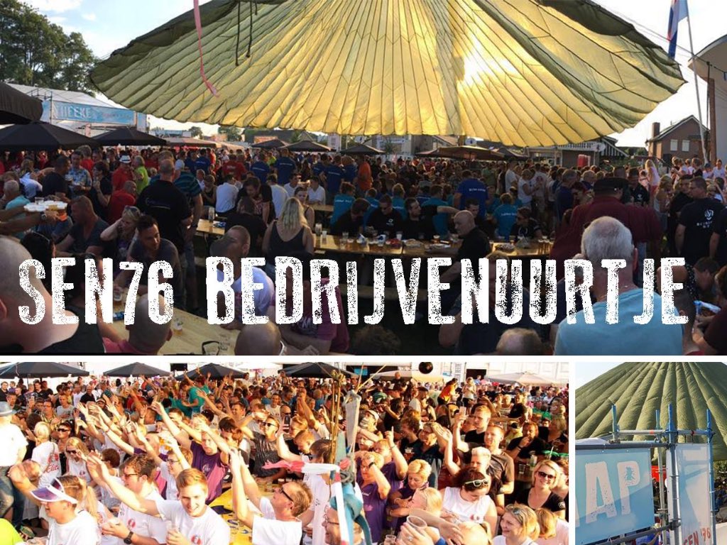 We zijn vandaag om 17.00 gesloten#sen#bedrijvenuurtje