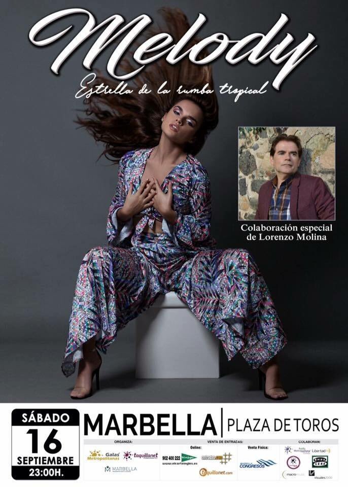 #Marbella #Concierto #Melody consigue ya tus entradas elcorteingles.es/entradas/conci…