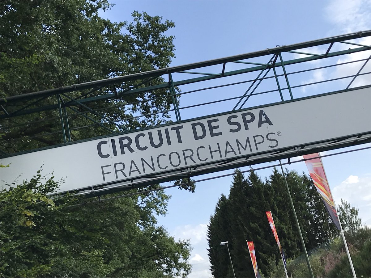 Jonp82's tweet photo. Great to be back @ #BelgiumGP #f1 ready for FP2! @jnalmond @fozgg https://t.co/l9ZFA0n2V6