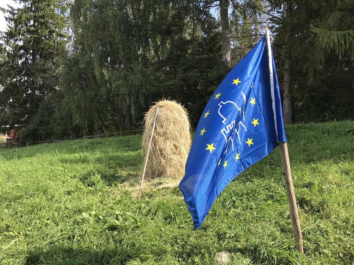 TorholanIsanta's tweet photo. Torholassa valmistaudutaan Euroopan kulttuuriympäristöpäivään 26.8.2017. #kulttuuriympäristöpäivät #torhola #arla #puimala https://t.co/Ahlg2thuKo
