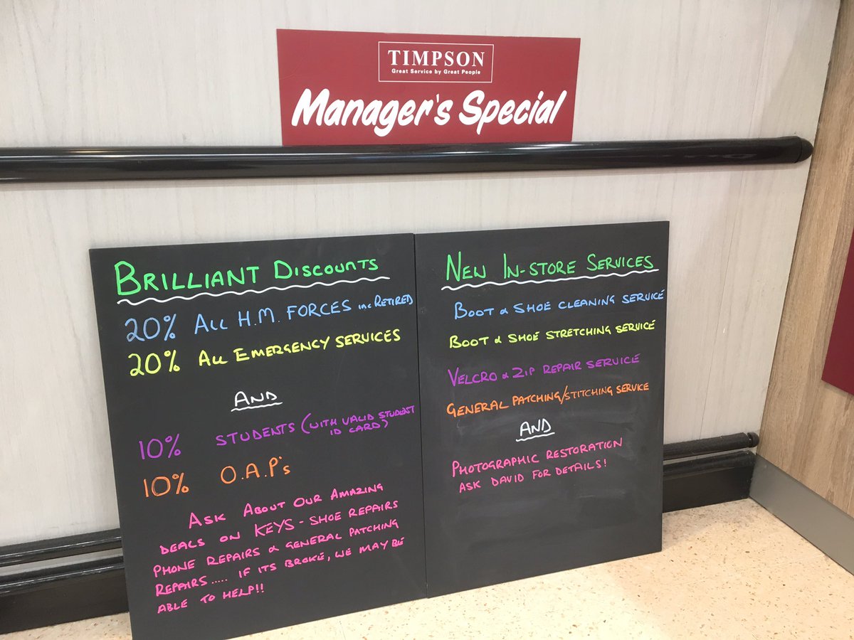 TimpsonManager's tweet image. New Brighter Specials in 1803 Paignton
