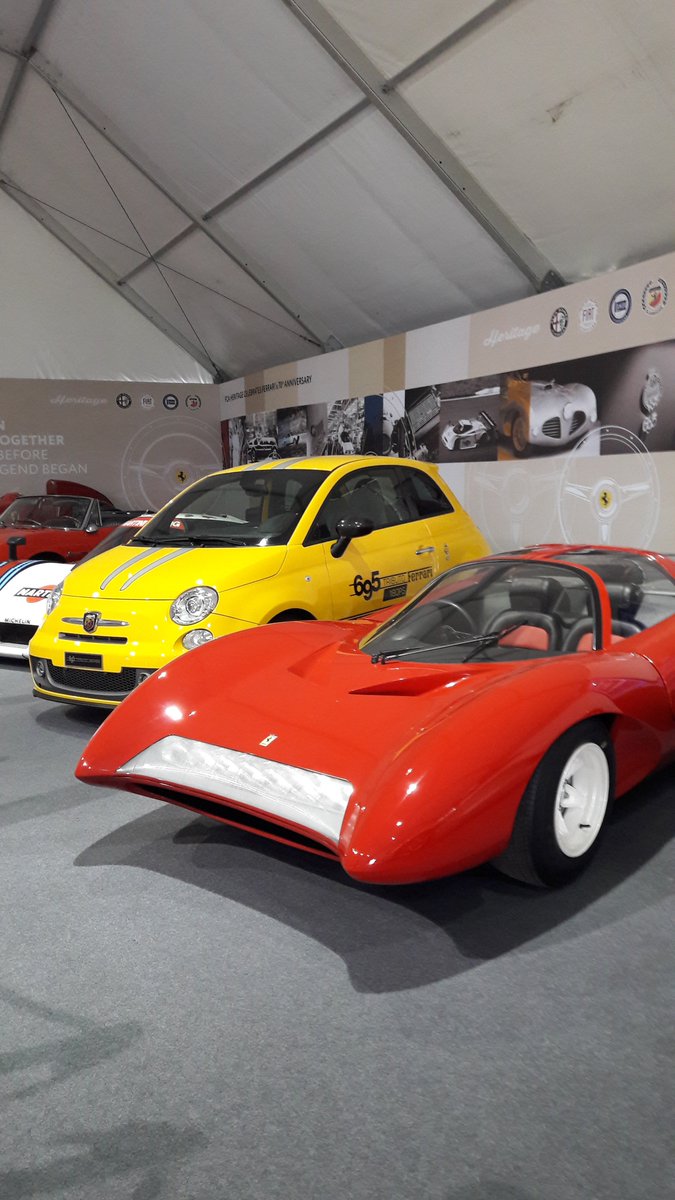 AbarthSchweiz's tweet photo. This weekend it's all about #TributoFerrari at #PassioneEngadina! Follow #AbarthAtPassione https://t.co/kS0FX7wyFj
