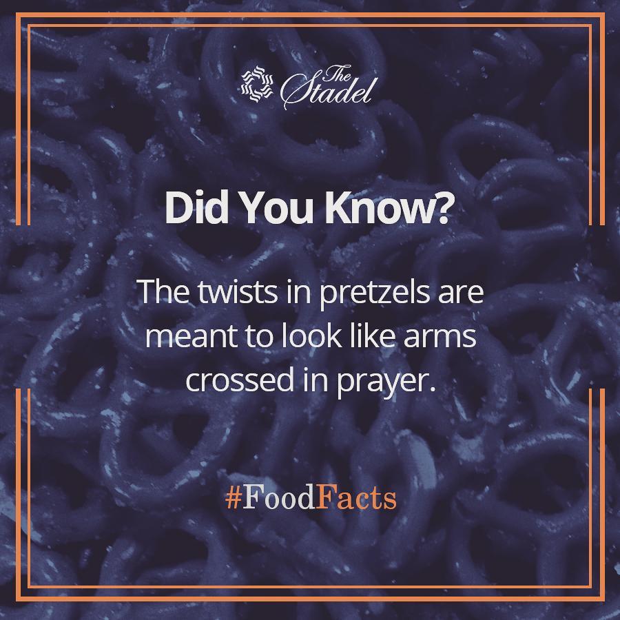 #FoodFacts for all the foodies out there! Pretzel lovers, you will love this one!