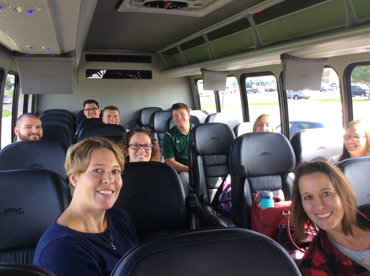 LitchfieldLEA's tweet photo. Touring the town with the new teachers!😀#golitch https://t.co/BxUEAbwDVz