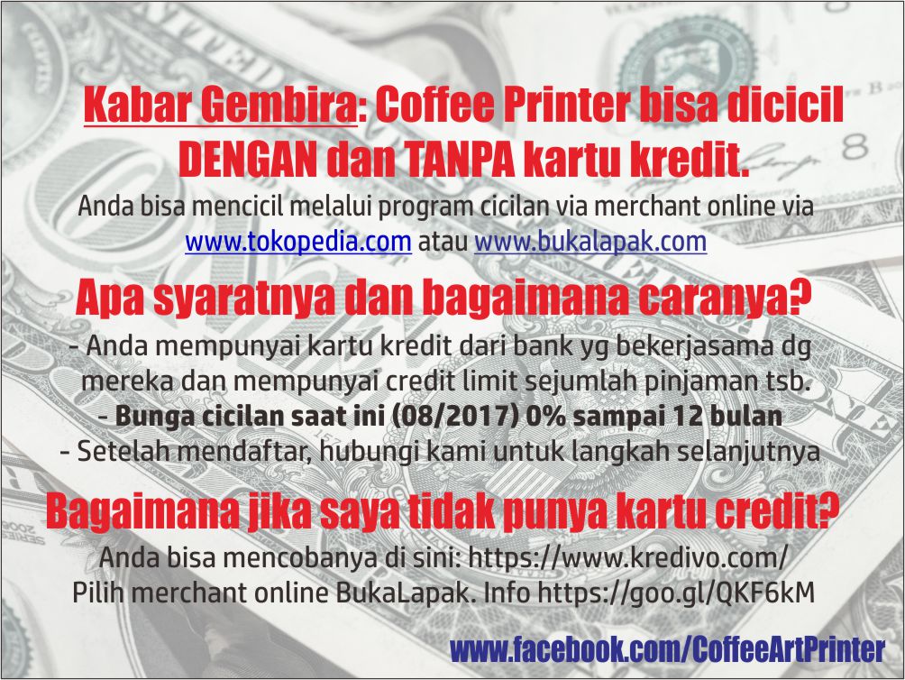 #CoffeePrinterBisaDicicil