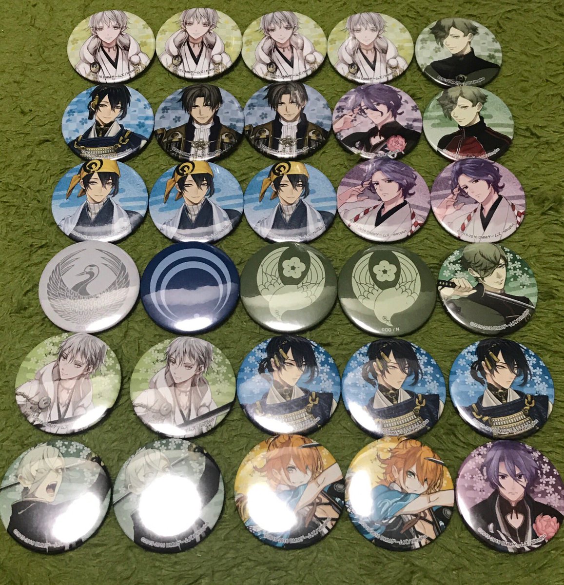 あ の お取引ツイプロ必読 V Twitter 交換 刀剣乱舞 とうらぶ 原作 花丸 ハート缶バッジ トイプラ 通常 内番 戦闘 紋 缶バッジ 譲 長谷部 歌仙 三日月 陸奥守 秋田 今剣 鶴丸 膝丸 大倶利伽羅 鶯丸 浦島 求 同異種 山姥切国広 堀川国広 三人纏めてのみ山伏国広