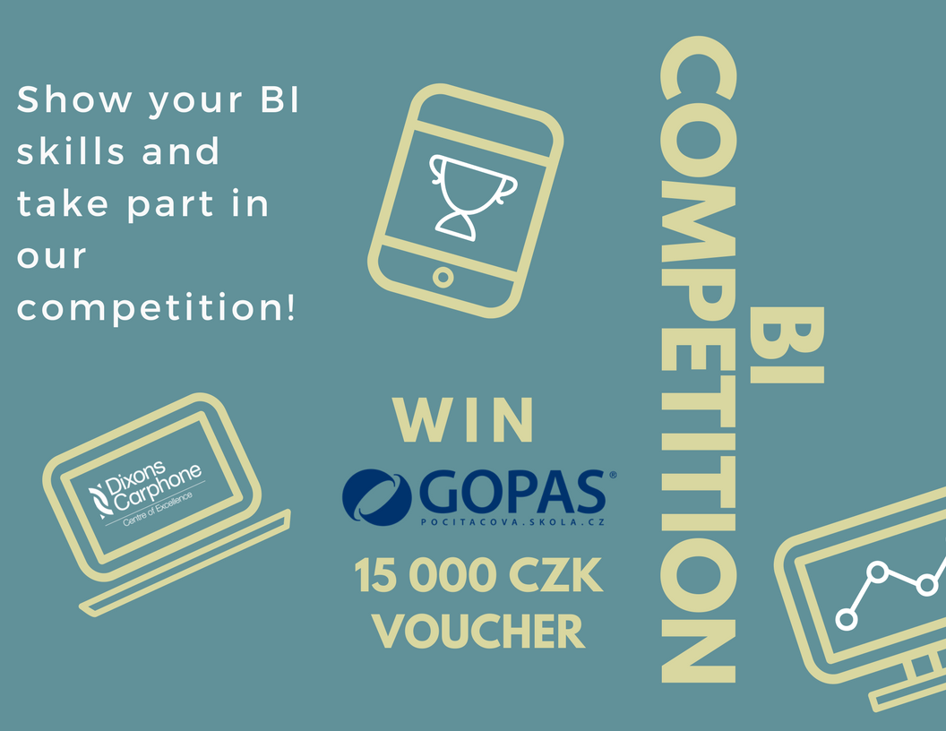 Check out facebook.com/TechDixons/ on Monday 28 at 3pm to watch a live stream. @JiriNeoral will randomly choose the winner of BI competition!