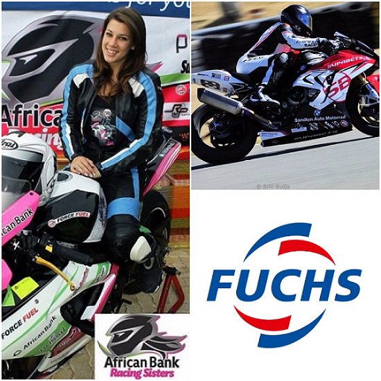 The best of luck to <a href="/Lancelot38/">Lance Isaacs</a> this weekend at the <a href="/SA_SuperGP/">GAS Sports</a>. Also #MonroeRacingRSA to the new member of the team.facebook.com/FuchsLubricant…