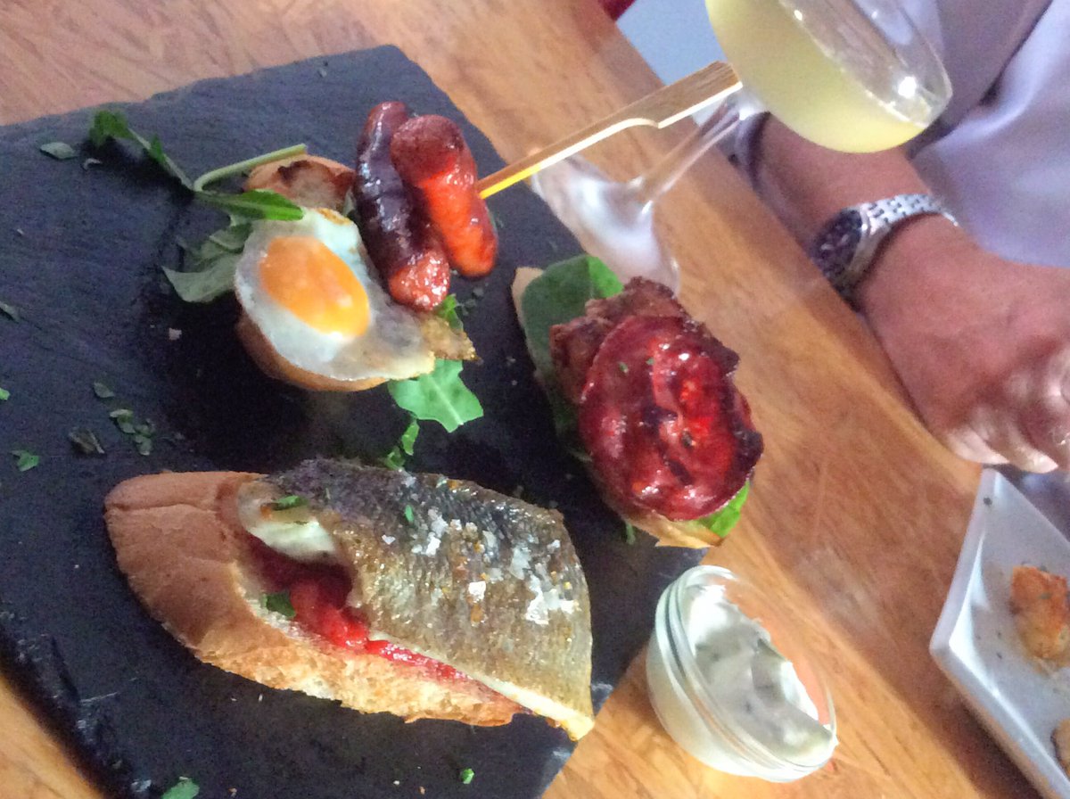 sharon_jw65's tweet photo. Great food @RojaPinchos yesterday #tapas #Liverpool https://t.co/QaGl4JjlP9